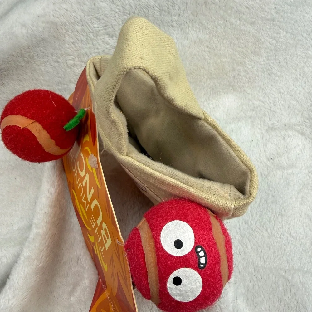 BarkBox The Munch Bunch Doghouse Orchards Multi-Part Dog Toy XS-S New